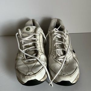 Nike Mens T Lite VIII 386769-141 White Casual Tennis Shoes Sneakers Size 8.5